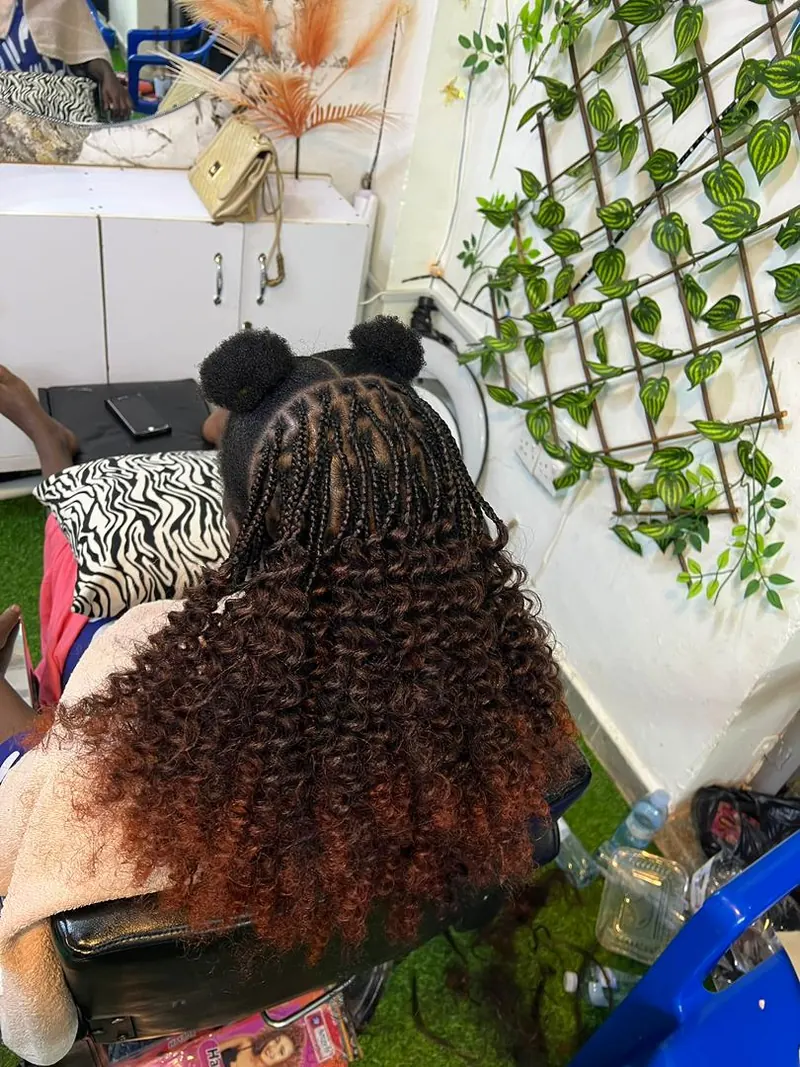 Hair styling in Gulu